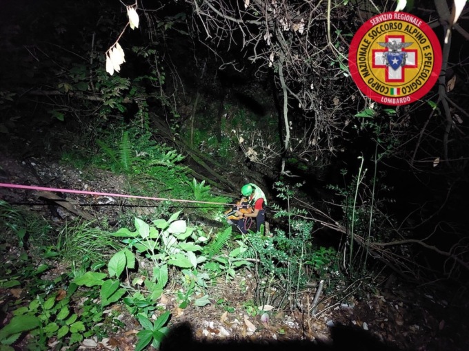 Bloccati a 700 metri di quota, l’intervento del Soccorso Alpino