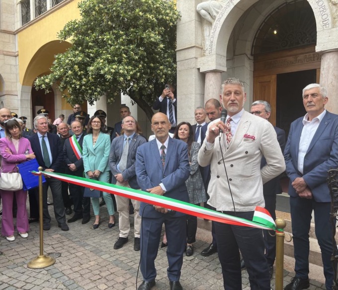 Cinquant’anni dall’apertura al pubblico della Prioria: il ministro della Cultura Giuli al Vittoriale degli Italiani