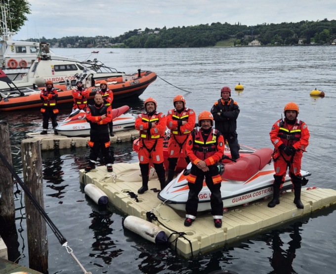 Coastal Rescue: l’addestramento della Guardia Costiera sul lago di Garda