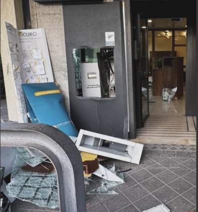 Ennesimo colpo al bancomat: preso di mira quello della Btl di Prevalle