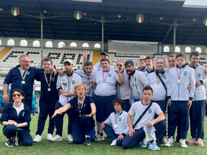 Feralpisalò, il team “Senza di me che gioco è” alla terza edizione del torneo “Silvio Piola For Special”