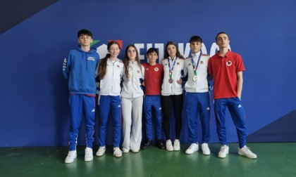 Karate Nakayama di Rezzato: oro per Gabriele Filippi e bronzo per Sofia Palombi
