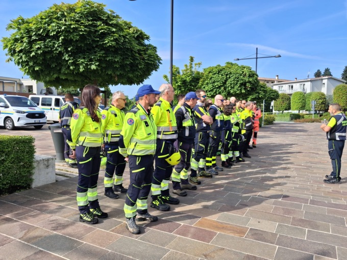 Protezione Civile Basso Garda, week end di esercitazioni a Padenghe sul Garda