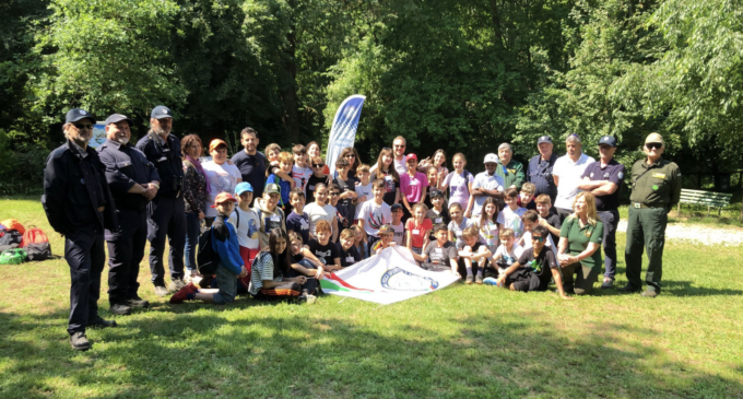 Lezione al parco Le Vincellate per le scuole di Borgo Poncarale