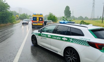 Sinistro sulla Ss45bis all’altezza di Rezzato: possibili rallentamenti