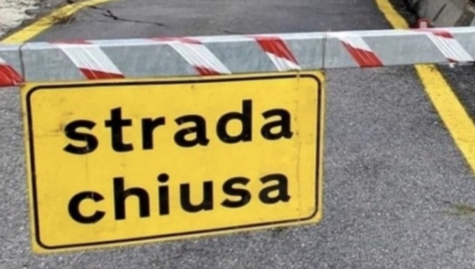 SP9 Gargnano-Valvestino-Magasa chiusura temporanea nel tratto che era stato interessato dalla frana