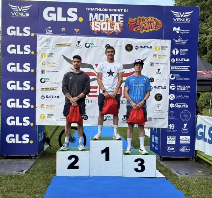 Triathlon Sprint di Montisola: ottimi risultati per la Canottieri Garda Salò