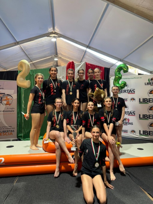 Che trionfo Viral sport: le ginnaste della società 96 volte sul podio ai Nazionali