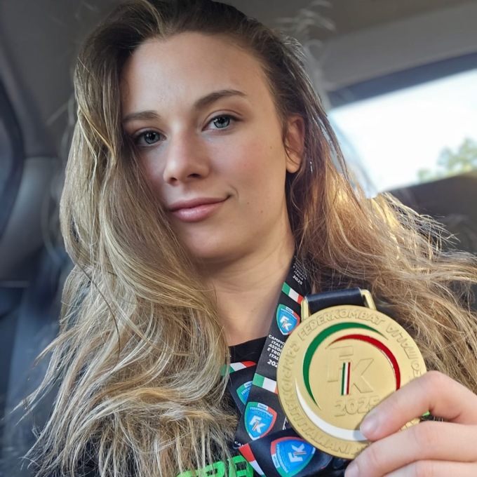 Allison Cucchi, da Borgosatollo la “regina d’Italia” di kickboxing