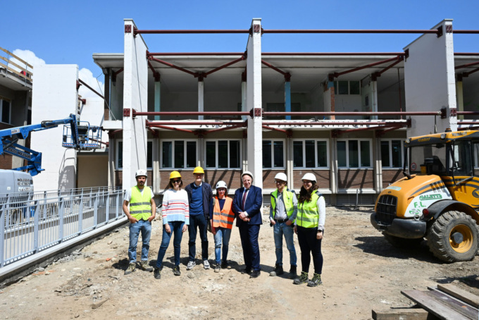 Scuola secondaria di primo grado “Divisione Tridentina”: proseguono i lavori