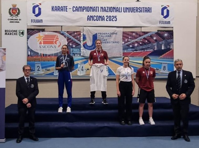 Campionati nazionali universitari: argento per Aurora Pendoli della Karate Nakayama di Rezzato