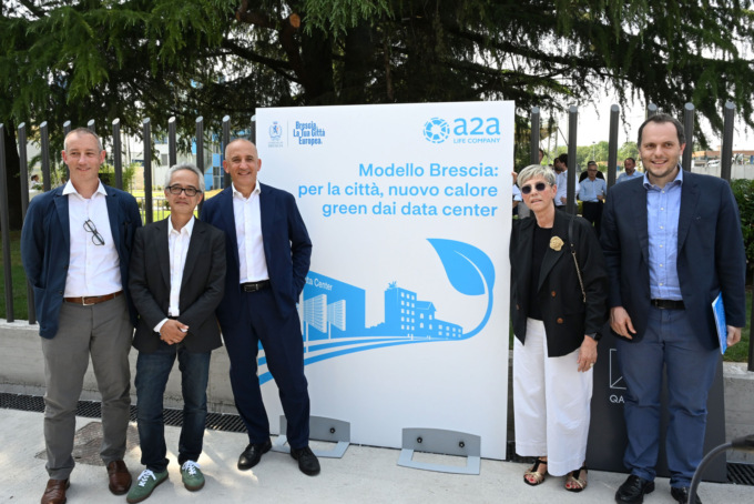 Inaugurato a Brescia il primo data center con raffreddamento a liquido collegato ad una rete di teleriscaldamento