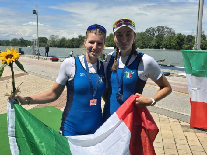 Laura Meriano è vicecampionessa europea nel canottaggio