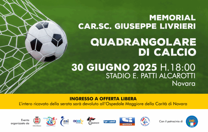 Memorial Giuseppe Livrieri, Netweek in campo per la solidarietà con SportItalia, autorità locali e forze dell’ordine