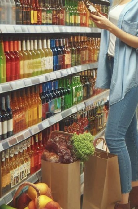 Ruba superalcolici dal supermercato e spintona l’addetto alla sicurezza, arrestata