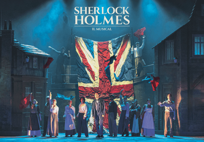 Neri Marcoré al Clerici a Brescia con lo spettacolo Sherlock Holmes Il Musical