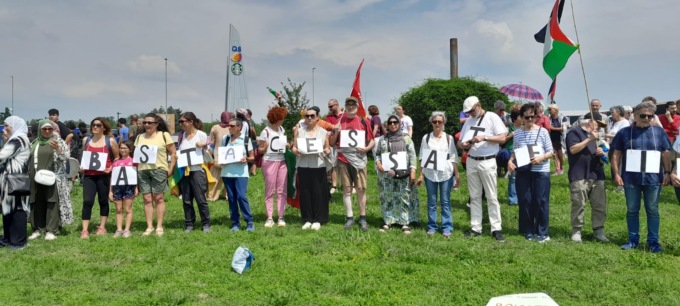 Cessate il fuoco: un corteo a Rovato per fermare il genocidio di Gaza