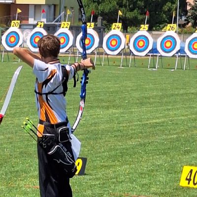 Edoardo Guerrini, giovane promessa del tiro con l’arco: campione regionale