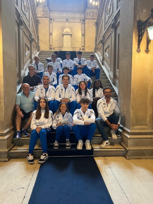 International Children’s Games di Tallinn: una delegazione in visita in Loggia