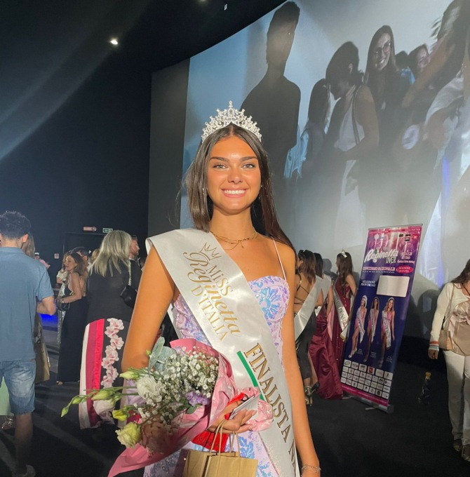 Carlotta Filippini finalista a Miss Reginetta d’Italia