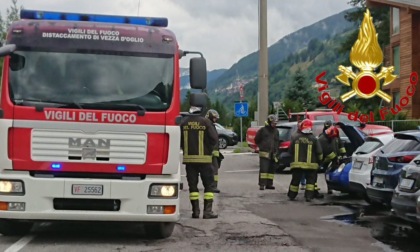 Ponte di Legno: a fuoco un’autovettura