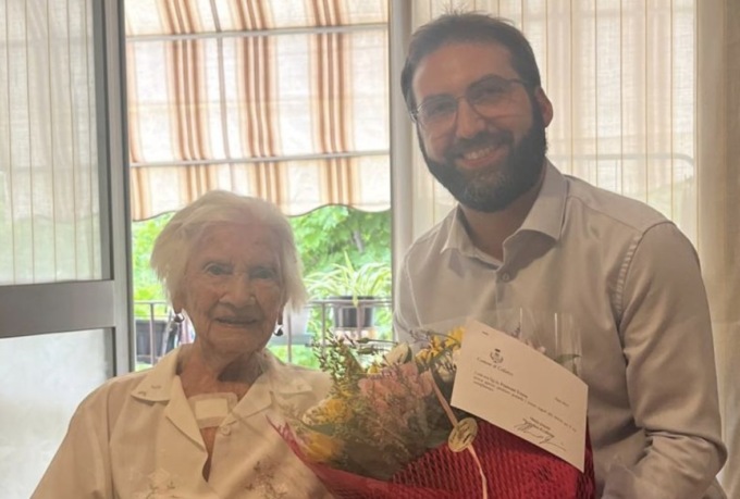 Tanti auguri alla signora Teresa: 105 candeline!