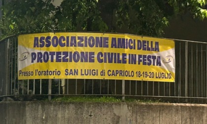 Amici della Protezione civile: debutto per la festa a Capriolo tra svago e prevenzione