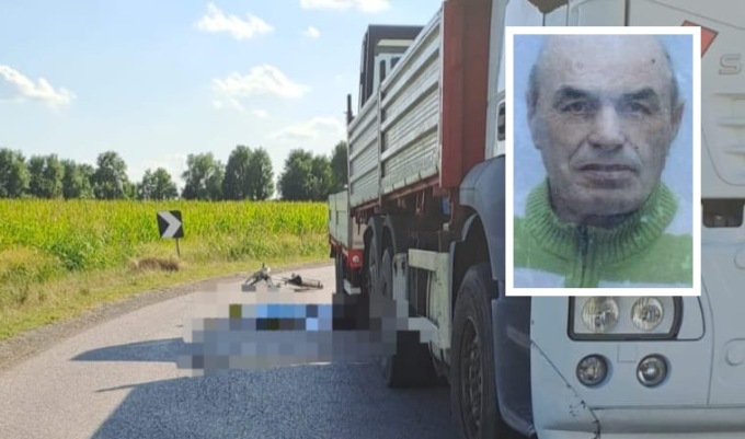 Travolto in bici da un camion: addio a Giovanni Freato