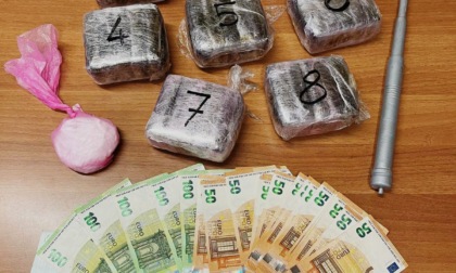 Fermati sulla Brebemi a Chiari, in auto 4 chili di hashish e 500 grammi di cocaina