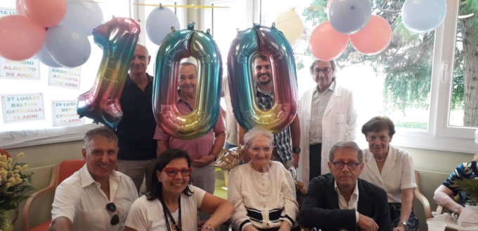 Tanti auguri ad Antonietta Assunta Brognoli che ha soffiato le sue prime cento candeline