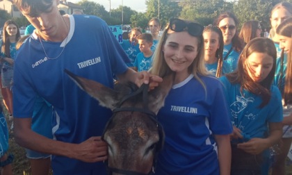 Attila, Marzia Filippini e Manuel Beatini trionfano per Trivellini al Palio degli Asini di Novagli