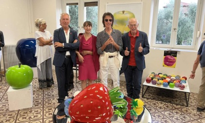 “Be different, catch diversity”: Alberto Fortis all’inaugurazione della personale di Milena Bini