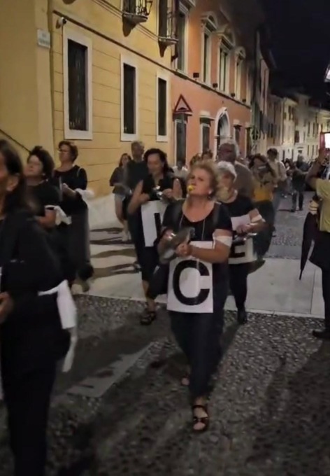 Dare voce a chi non ce l’ha: le Donne in Cammino per la Pace di Brescia scendono in strada per Gaza