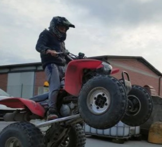 Diego a 13 anni campione dei Super quad