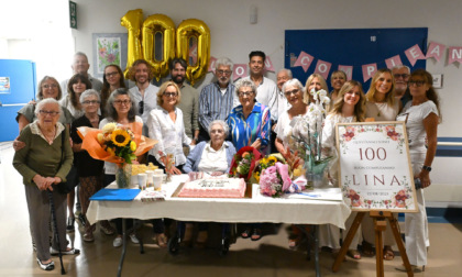 La signora Lina spegne 100 candeline: grande festa alla Rsa “Arici Sega”