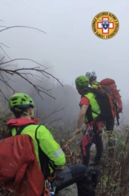 Intervento a 530 metri di quota: in difficoltà un 60enne