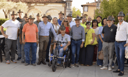 La solidarietà non va in vacanza grazie alle penne nere poncaralesi