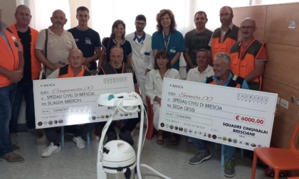 Spedali Civili: nuove attrezzature al reparto pediatrico donate da 21 squadre di cinghialai