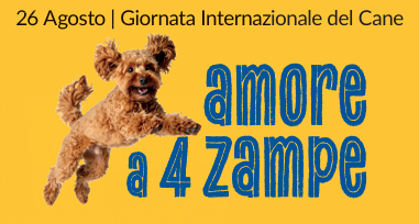 “Amore a 4 zampe”, manda una foto e festeggia con noi la Giornata internazionale del cane