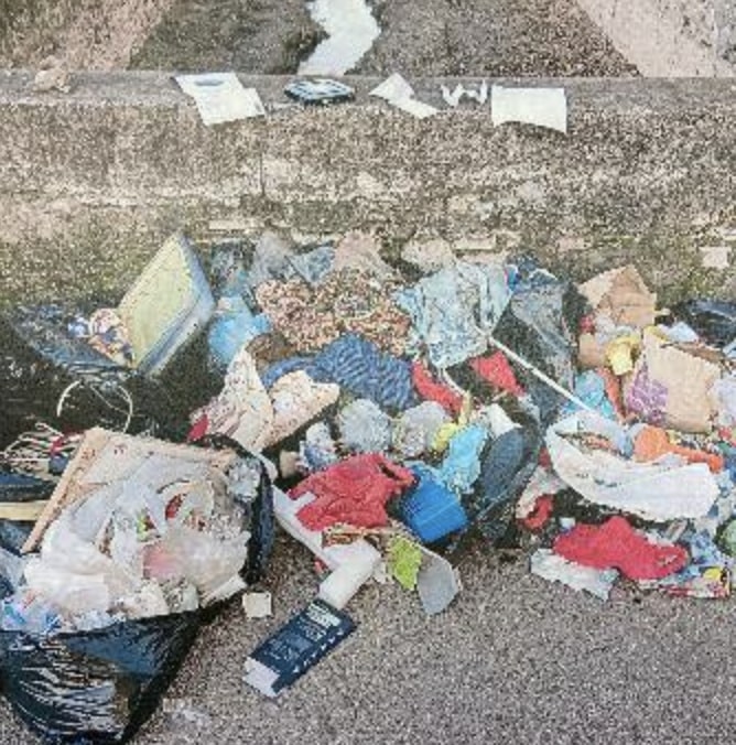 Abbandono rifiuti urbani: sanzionati nove soggetti