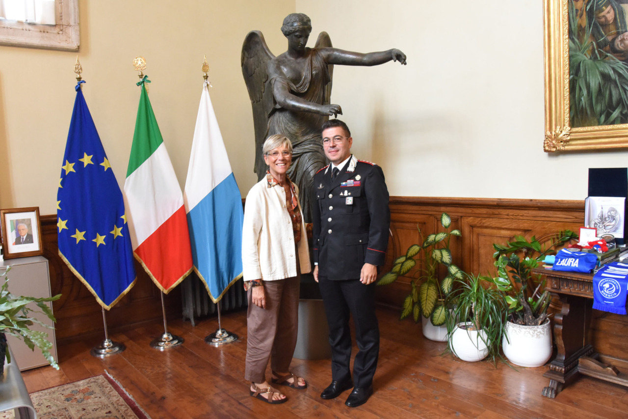 Alberto Raucci è il nuovo comandante provinciale dei carabinieri: il benvenuto in Loggia