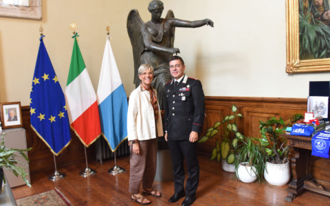 Alberto Raucci è il nuovo comandante provinciale dei carabinieri: il benvenuto in Loggia