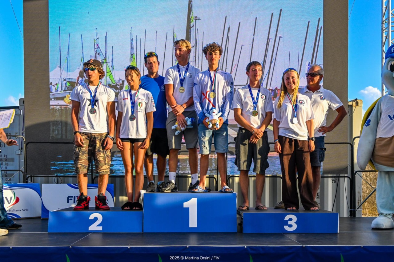 Canottieri Garda Salò: Salvatore e Zandri vicecampioni della classe 29er