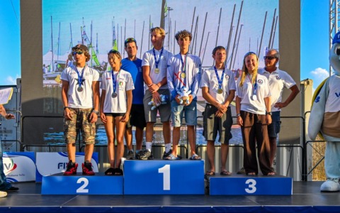 Canottieri Garda Salò: Salvatore e Zandri vicecampioni della classe 29er