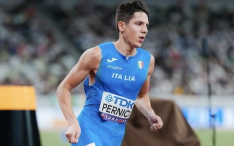 Francesco Pernici ai Mondiali di Tokyo conquista un nuovo record personale