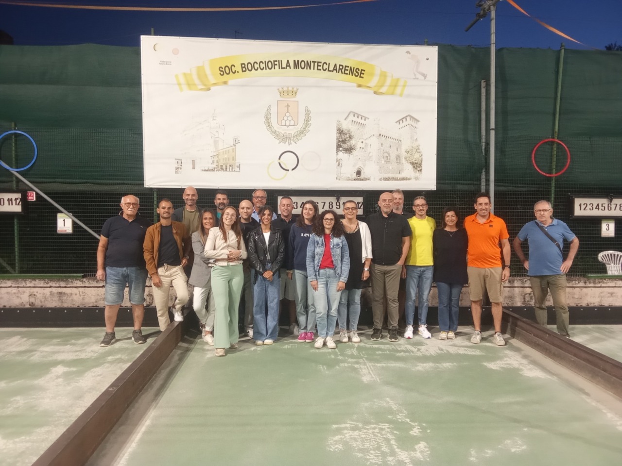 Maggioranza e opposizione sul campo di bocce: Tiraboschi – Migliorati vincono la gara