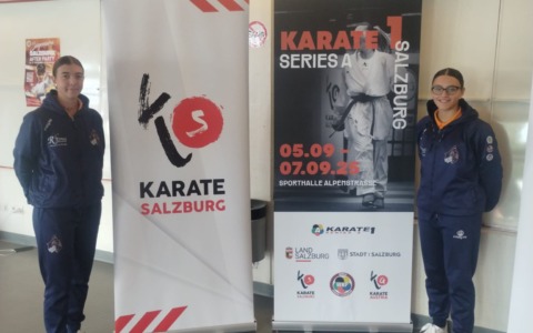 La Garda Karate Team a Salisburgo ha affrontato la prima gara in serie A