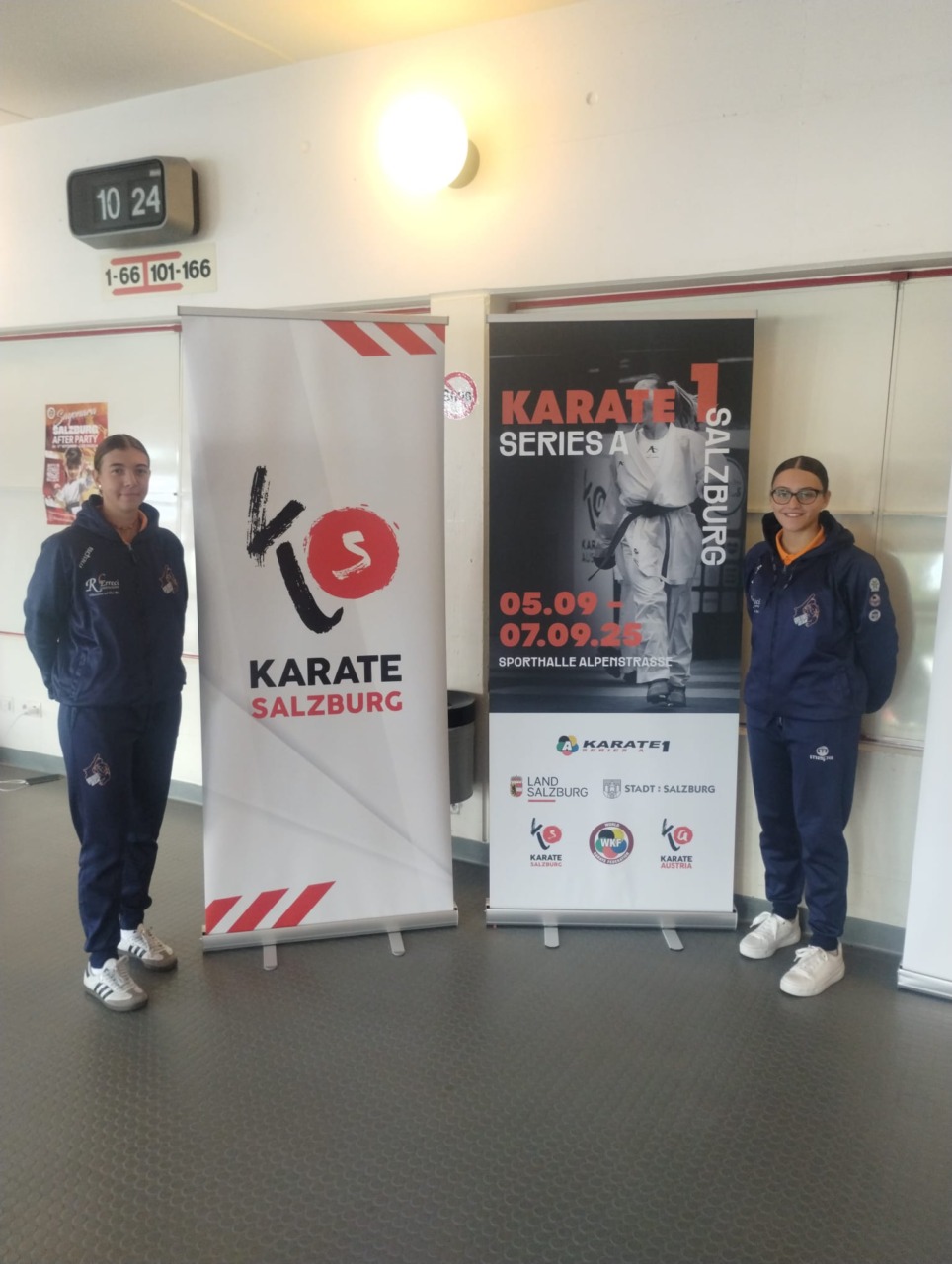 La Garda Karate Team a Salisburgo ha affrontato la prima gara in serie A