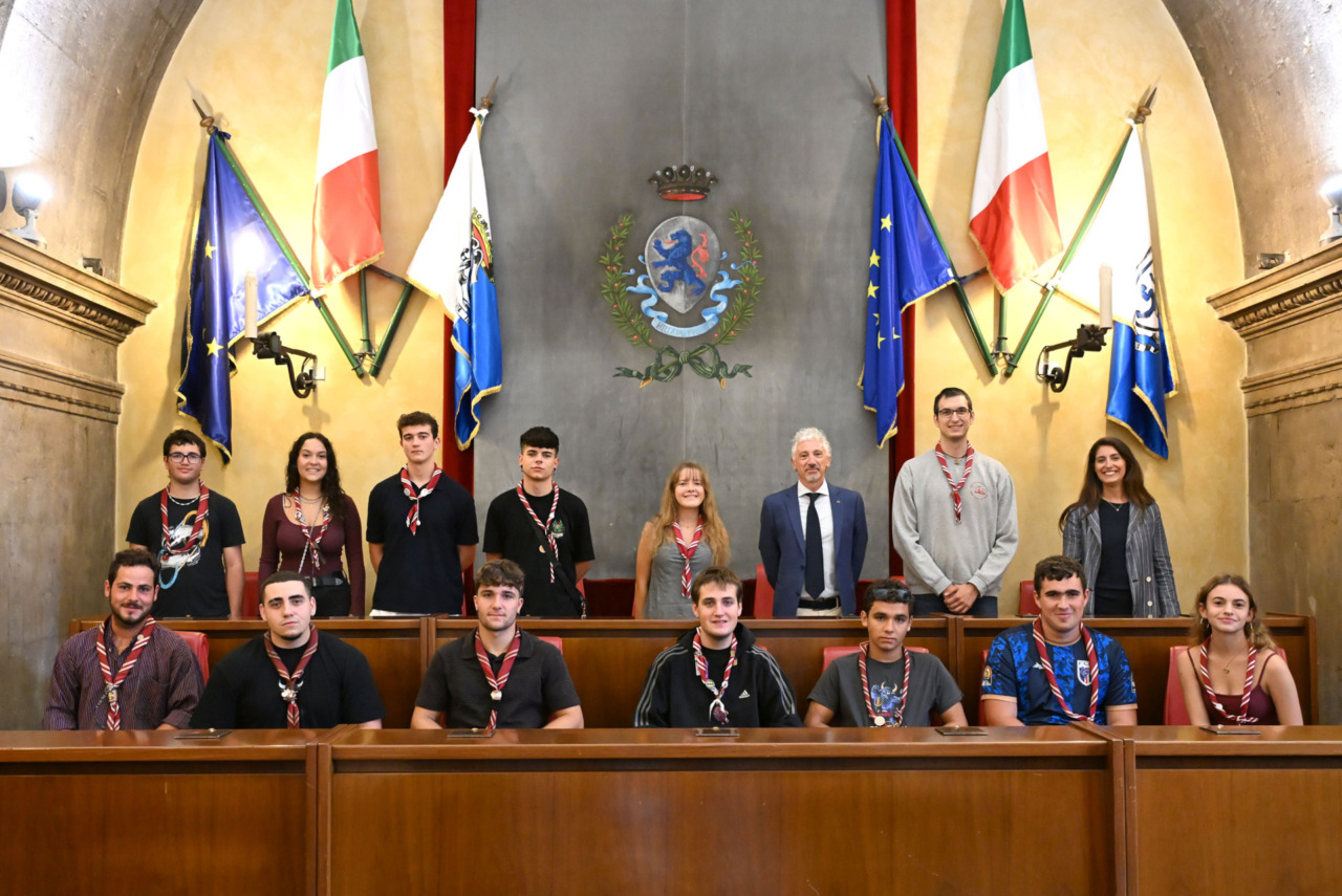 Gruppo scout “Monte Clavijo” di Logroño in visita in Loggia