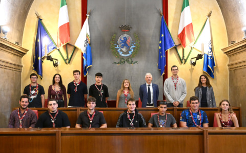 Gruppo scout “Monte Clavijo” di Logroño in visita in Loggia